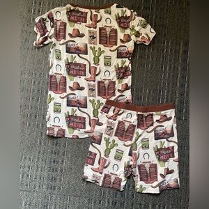 Fletch brand kids pajamas set size 7/8